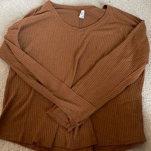 Vneck lightweight sweater